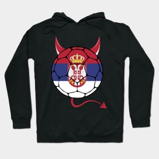 Serbia Halloween Football Hoodie